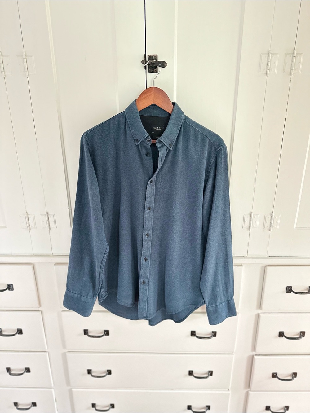 Rag & Bone Tomlin shirt Navy